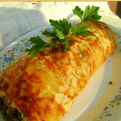 Изумителна вечеря за любители на вкусотийки! Лесно картофено руло за 30 минути.