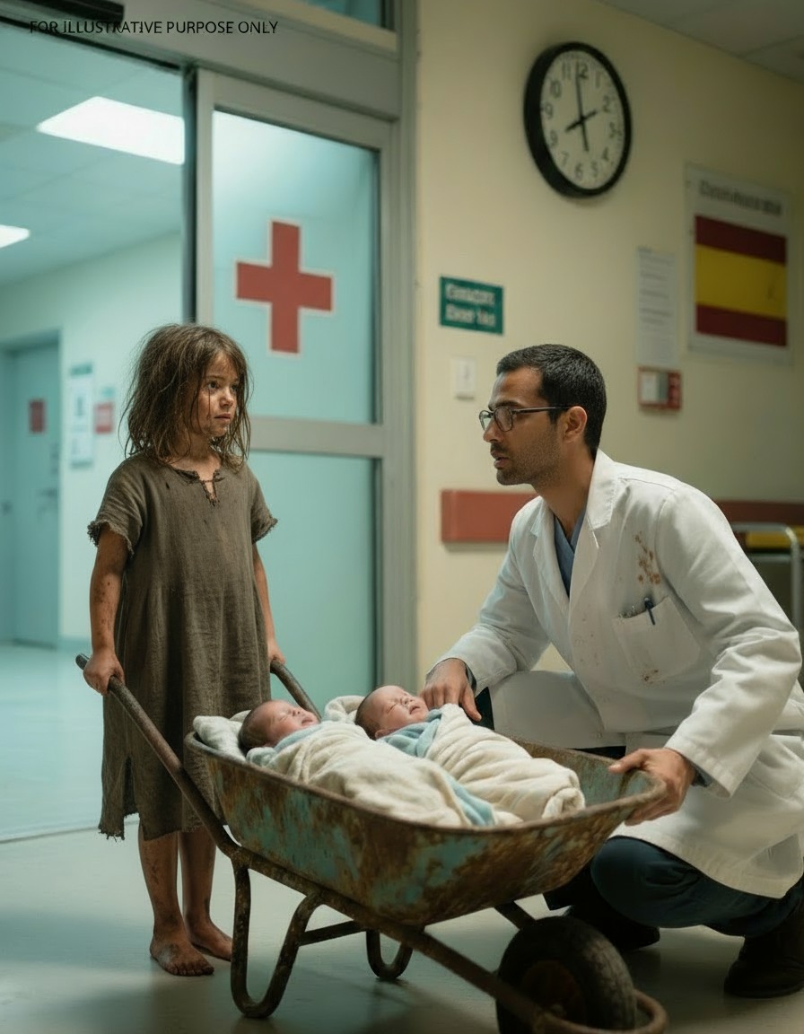 „Мама спи вече три дни“: 7-годишно момиченце бута количка с бебета километри наред, за да ги спаси — и това, което се случи после, остави всички безмълвни.